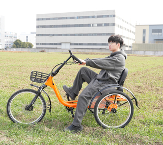 Factory Frigate Human-powered Tricycle Capable of Carrying Goods