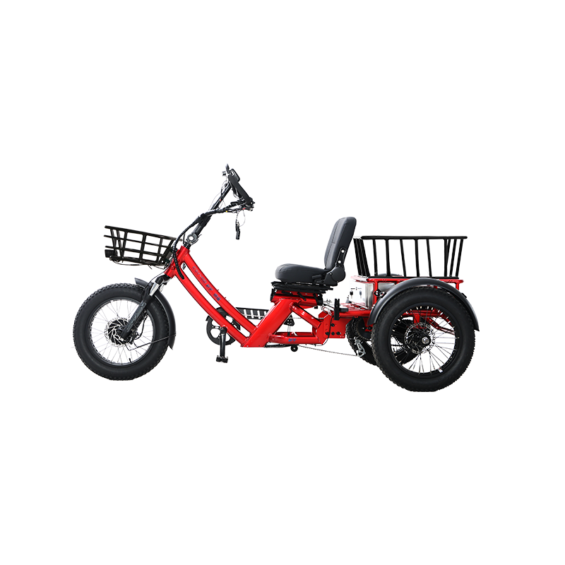 48v 1500w Dual Motor Electric Tricycle 150KM Long Range 60ah Semi-recumbent E Trike—Voyager Luxury WN17