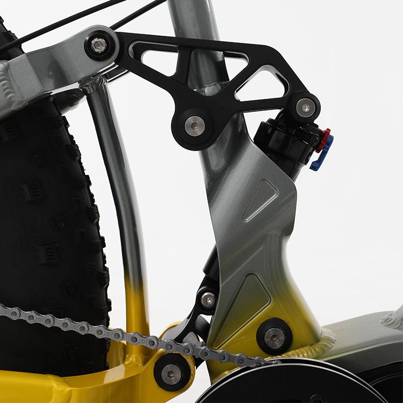 sobowo full suspension all terrain electric bike W05 5