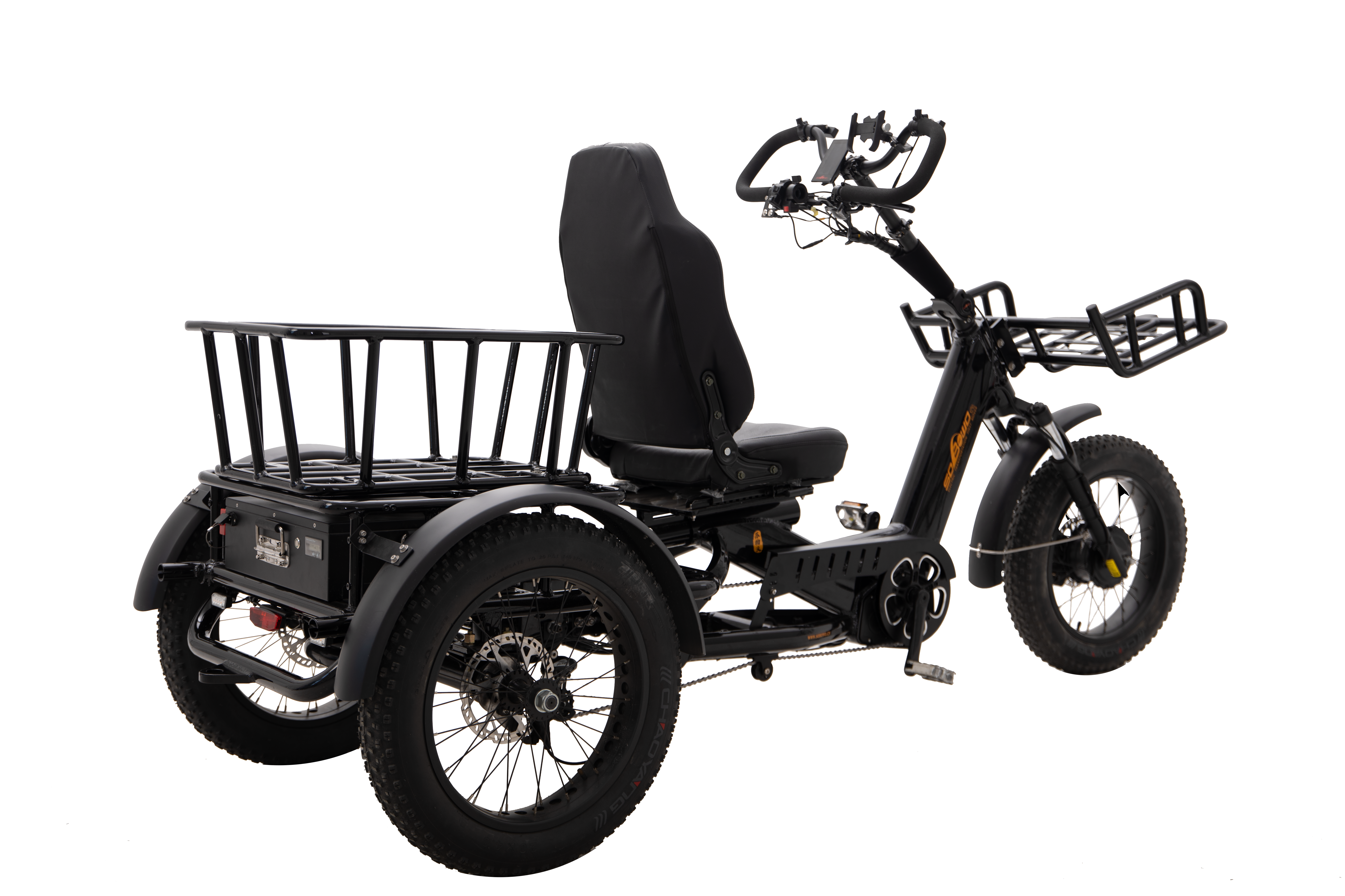 1000W 60Ah Semi-Recumbent Electric Tricycle - Sobowo Mike Destroyer 