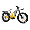 Full Suspension Electric Fat Bike with Bafang M620 1000W Motor and RG A510 Automatic Internal 5-Speed Hub - Sobowo Leopard