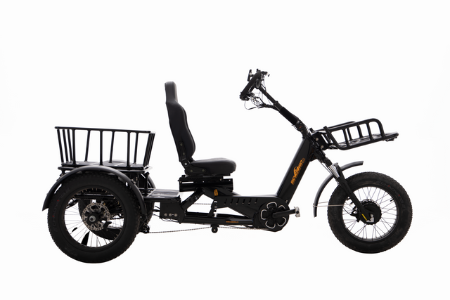 1000W 60Ah Semi-Recumbent Electric Tricycle - Sobowo Mike Destroyer 