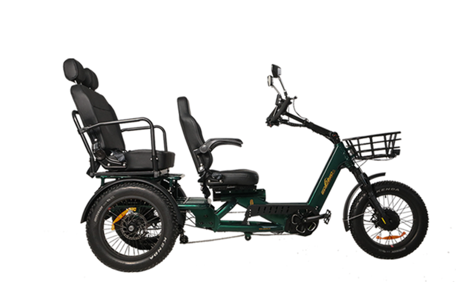 1750W 60Ah Semi-Recumbent Electric Tricycle - Sobowo Mike Destroyer 