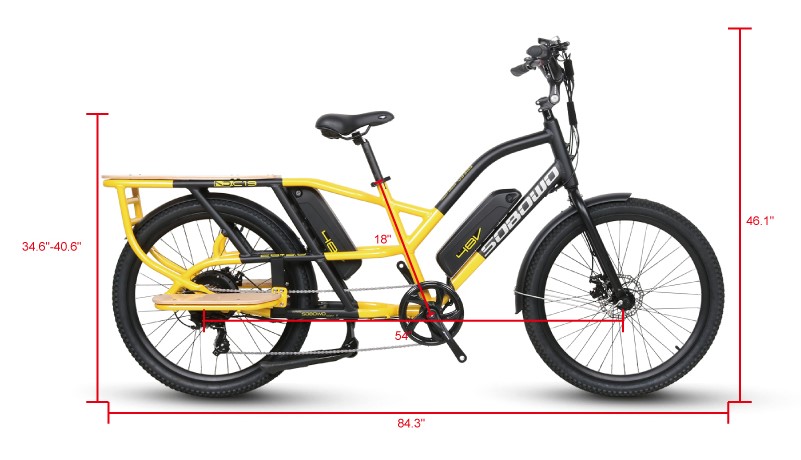 C19 SOBOWO electric cargo bike for sale