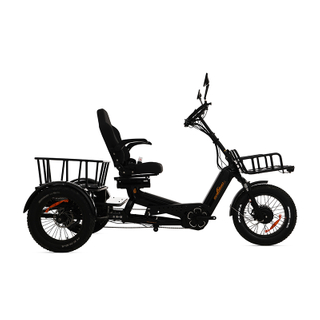 2000W 200Nm Torque 130Ah Semi-Recumbent Electric Tricycle - Sobowo Mike Cruiser 2024