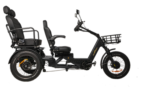 1750W 60Ah Semi-Recumbent Electric Tricycle - Sobowo Mike Destroyer 