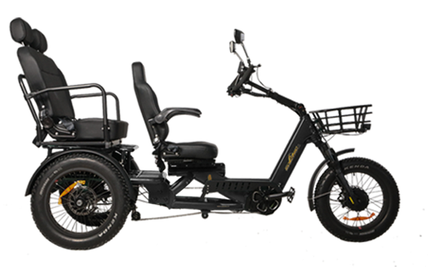 1750W 60Ah Semi-Recumbent Electric Tricycle - Sobowo Mike Destroyer 