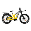 Full Suspension Electric Fat Bike with Bafang M620 1000W Motor and RG A510 Automatic Internal 5-Speed Hub - Sobowo Leopard