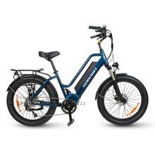 24'' Step Through Beach Cruiser Electric Bike for Sale