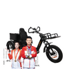 1000W 60Ah Semi-Recumbent Electric Tricycle - Sobowo Mike Destroyer 