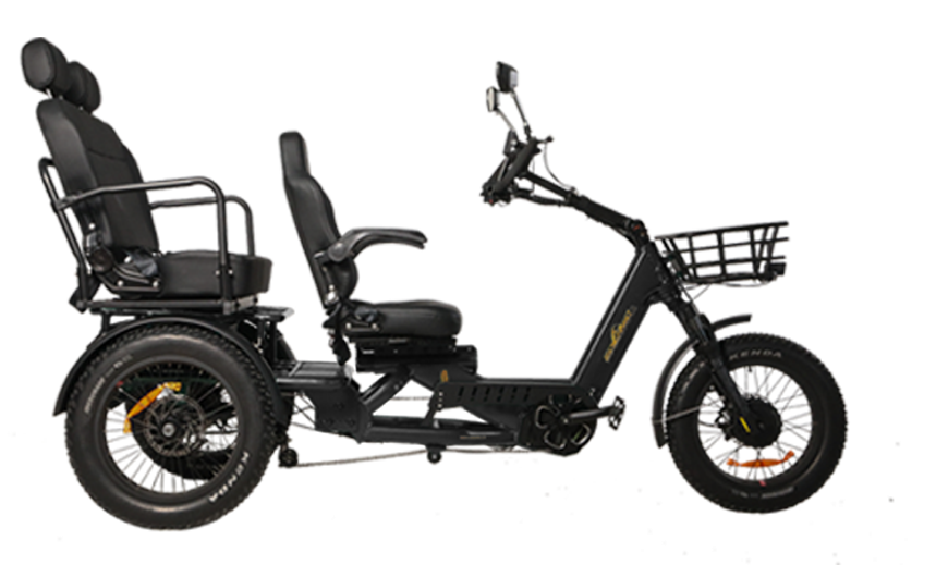 1750W 60Ah Semi-Recumbent Electric Tricycle - Sobowo Mike Destroyer 
